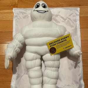MICHELIN Man Tire Plush Doll With Coin And Pouch